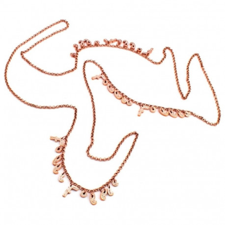 Naiste Kaelakee Folli Follie 3N13T022RC 80 cm