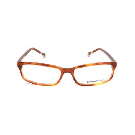 Unisex' Spectacle frame Ermenegildo Zegna VZ35380711 Brown ø 56 mm