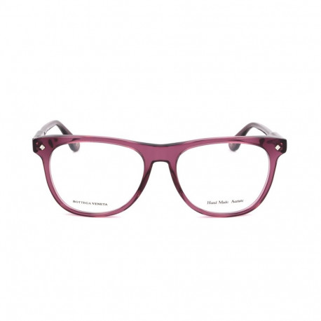 Unisex' Spectacle frame Bottega Veneta BV282367 Red Burgundy ø 54 mm