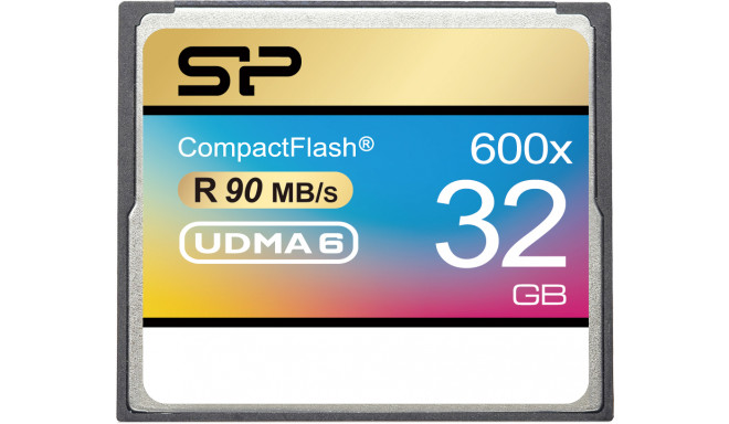 Silicon Power memory card CF 32GB 600x