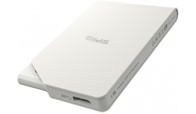 Silicon Power Stream S03 1TB, белый