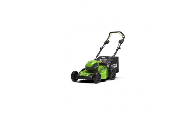 Greenworks GD60LM51SP lawn mower Push lawn mower Battery Black, Green