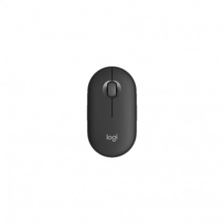 Logitech Pebble 2 M350s Wireless Mouse, RF Wireless + Bluetooth, 4000 DPI, Tonal Graphite