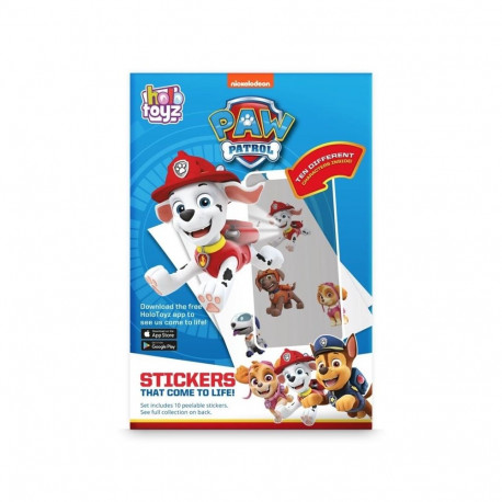 kleebised Paw Patrol 10 tk HTPPST100