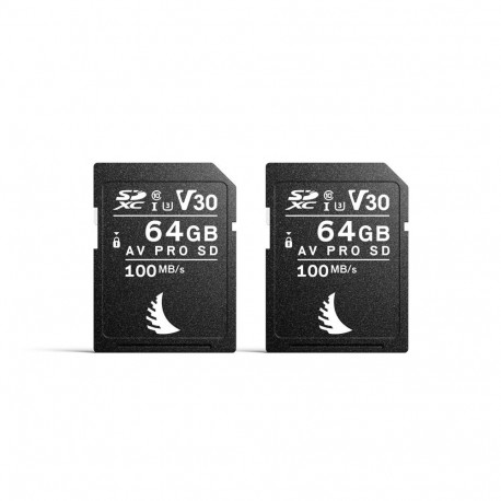 Angelbird AV PRO SD 64GB V30 Nikon Match Pack