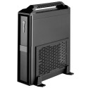 SilverStone SST-ML08B-H with hand - Mini-ITX