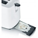 Severin automatic toaster AT 2286 (white/black, 700 watts)