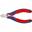 KNIPEX electronics diagonal cutters 77 02 115, cutting pliers (red/blue, length 115mm)