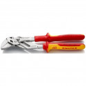 KNIPEX pliers wrench 86 06 250, VDE-insulated (red/yellow, length 250mm, 19-fold adjustable)