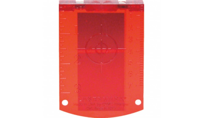 Bosch red laser target plate, laser receiver