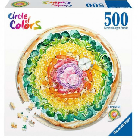 Ravensburger Puzzle Circle of Colors Pizza (Pieces: 500)
