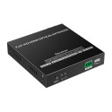 PremiumCord HDMI fiber optic extender FULL HD 1080p up to 40 km, IR, RS232, Audio 3,5mm