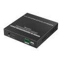 PremiumCord HDMI fiber optic extender FULL HD 1080p up to 40 km, IR, RS232, Audio 3,5mm