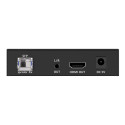 PremiumCord HDMI KVM fiber optic extender FULL HD 1080p up to 40 km, IR, RS232, Audio 3,5mm