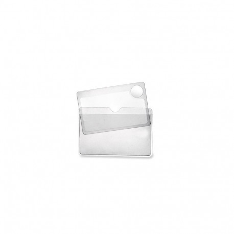 Carson Pocket Magnifier WM-01 2.5x Credit Card Size Magnifier with 6x Spot Lens