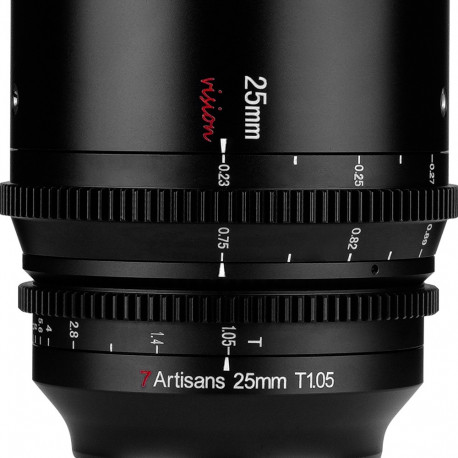 7Artisans Vision 25mm T1.05 für L-Mount (APS-C)