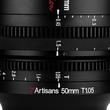 7Artisans Vision 50mm T1.05 für L-Mount (APS-C)