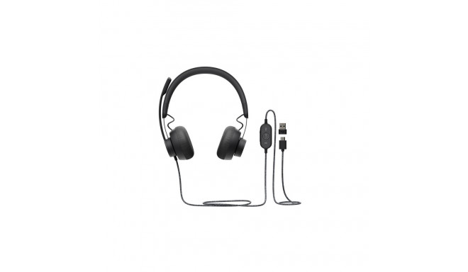 Logitech Zone Wired MSFT Teams - heads