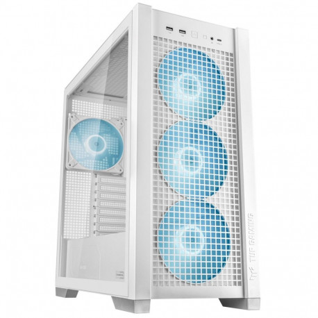 korpus Asus TUF GAMING GT302 TG ARGB valge