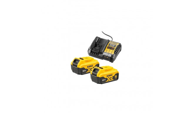 DEWALT CHARGER DCB1104 +2x5.0Ah DCB1104P2