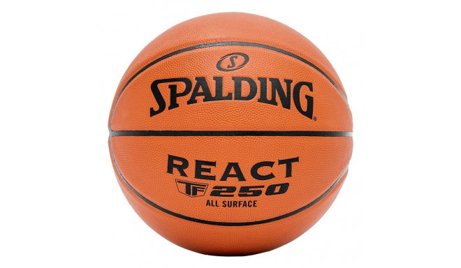 Piłka koszykowa Spalding React TF-250 rozm. 6 brązowa 76802Z 6