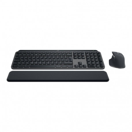 LOGITECH MX Keys S Combo Keyboard and mouse set backlit wireless Bluetooth LE Danish/Finnish/Norwegi