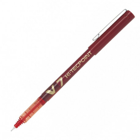 Tindipliiats PILOT Hi-Tecpoint V7 0,7mm punane