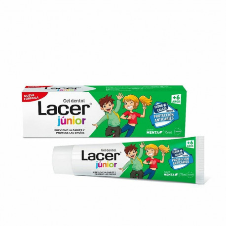 Hambapasta Lacer Junior 75 ml Laste Mündiroheline