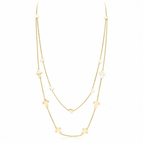 Naiste Kaelakee Amen CROCI CUORI DOPPIA