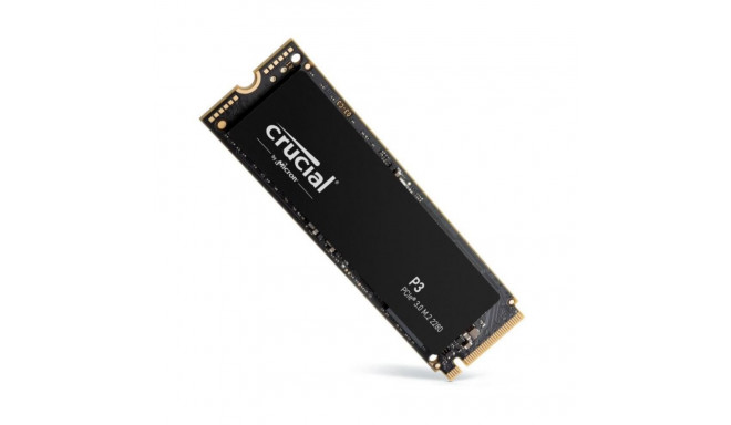 Crucial SSD||P3|1TB|M.2|PCIE|NVMe|3D NAND|Write speed 3000 MBytes/sec|Read speed 3500 MBytes/sec|TBW