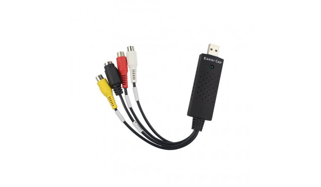 RoGer USB Signal Capture Card for AV / RCA/ S-Video / NTSC, PAL