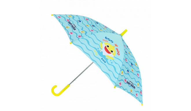 Umbrella Baby Shark Beach day Yellow Light Blue (Ø 86 cm)