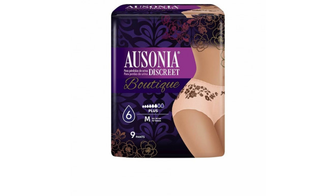 Incontinence Sanitary Pad Ausonia Discreet Boutique M (9 uds)