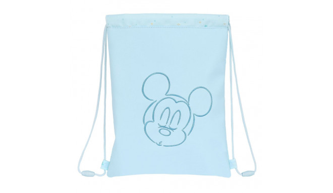 Backpack with Strings Mickey Mouse Clubhouse Light Blue (26 x 34 x 1 cm)