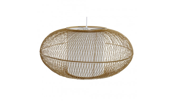 Ceiling Light DKD Home Decor White Natural Bamboo 40 W 83 x 83 x 40 cm