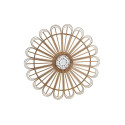 Wall Decoration DKD Home Decor White Brown Natural Urban 70 x 1.5 x 70 cm 70 x 1,5 x 70 cm 73 x 1,5 
