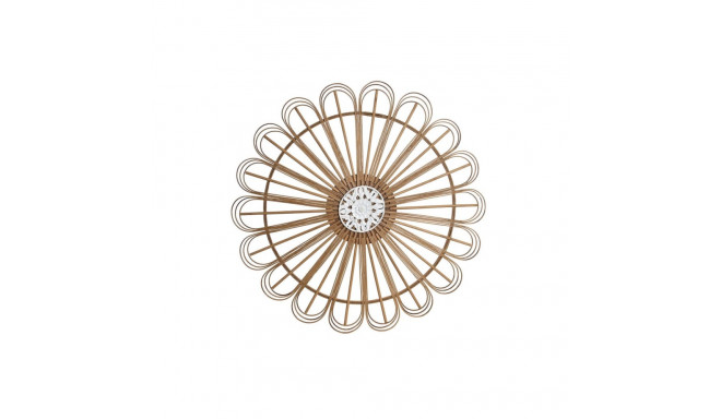 Sienu dekors DKD Home Decor Balts Brūns Dabisks Urbāns 70 x 1.5 x 70 cm 70 x 1,5 x 70 cm 73 x 1,5 x 