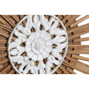 Wall Decoration DKD Home Decor White Brown Natural Urban 70 x 1.5 x 70 cm 70 x 1,5 x 70 cm 73 x 1,5 