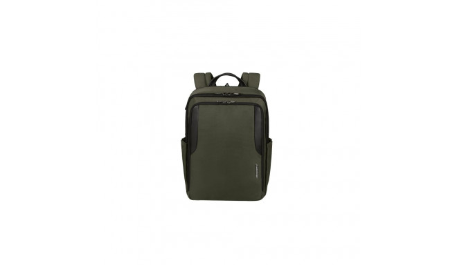 Sülearvuti seljakott Samsonite XBR 2.0, 15,6", Foliage Green, kaks sektsiooni, 10,5" tahvelarvuti ta