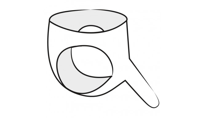 Lateksowe majtki z dildo S-L