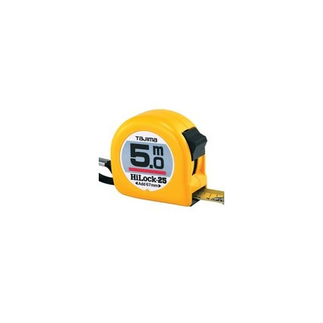 Tajima mõõdulint HI LOCK 10mx25mm, kollane