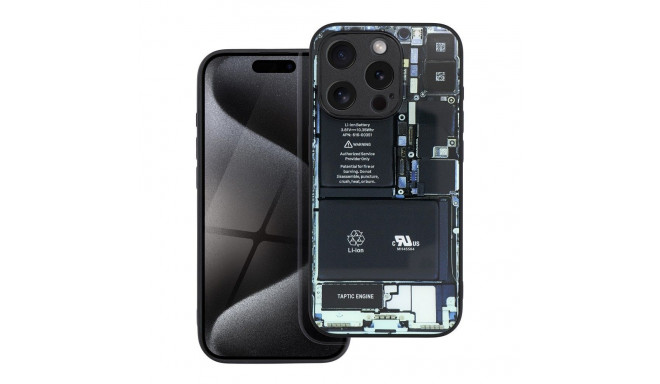 Case for iPhone 15 PRO Tech desing 1