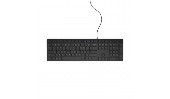 DELL KB216 USB QWERTY Keyboard American International Black