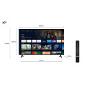 TCL S54 Series 40S5400A TV 101.6 cm (40") Full HD Smart TV Wi-Fi Silver 220 cd/m²