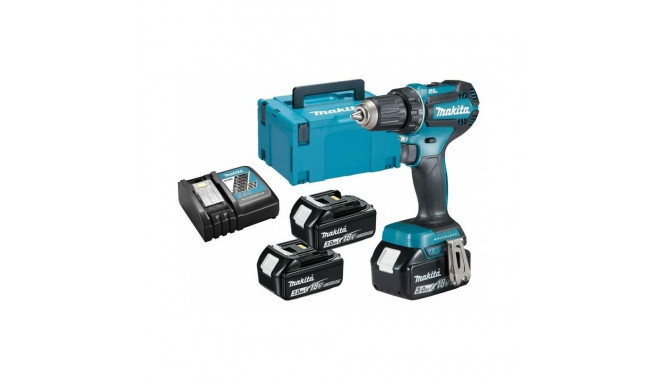 MAKITA DDF485RF3J Cordless Drill 3x 18V 3Ah