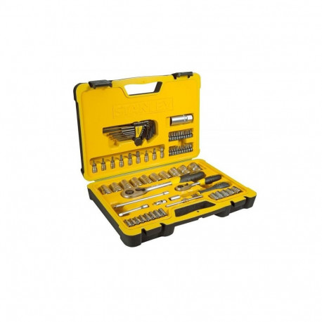 STANLEY ZESTAW KLUCZY  75el.  1/4"-1/2" .............