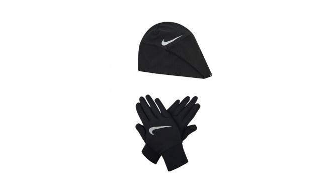 Nike Wmns Essential Running Hat-Glove Set N1000595-082 (XS/S)