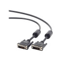 GEMBIRD CC-DVI2-BK-10 Gembird DVI-D/DVI-D (24+1) video cable dual link cable black 3m