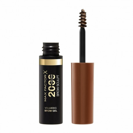 Kulmudele Volüümi Lisav Geel Max Factor 2000 Calorie Nº 003 Brown 4,5 ml