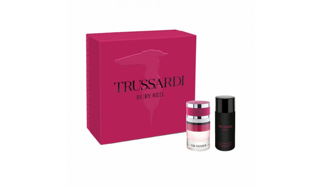 Women's Perfume Set Trussardi Ruby Red 2 Pieces